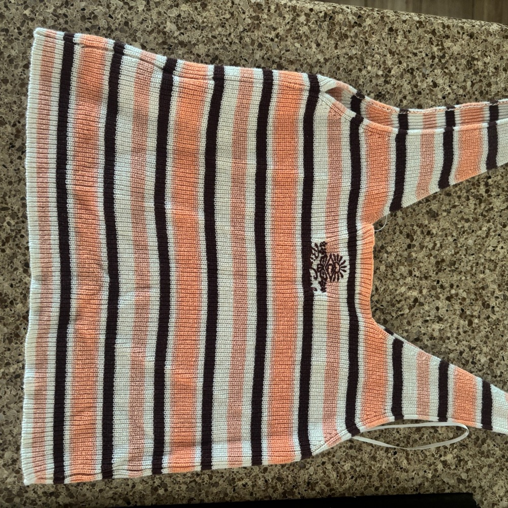 Rip Curl Multicolor Striped Knit Top